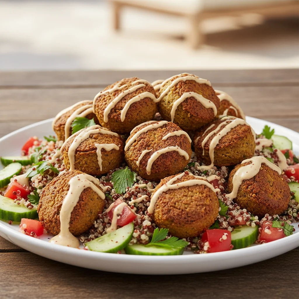 Image of Baked Falafel Protein Plate