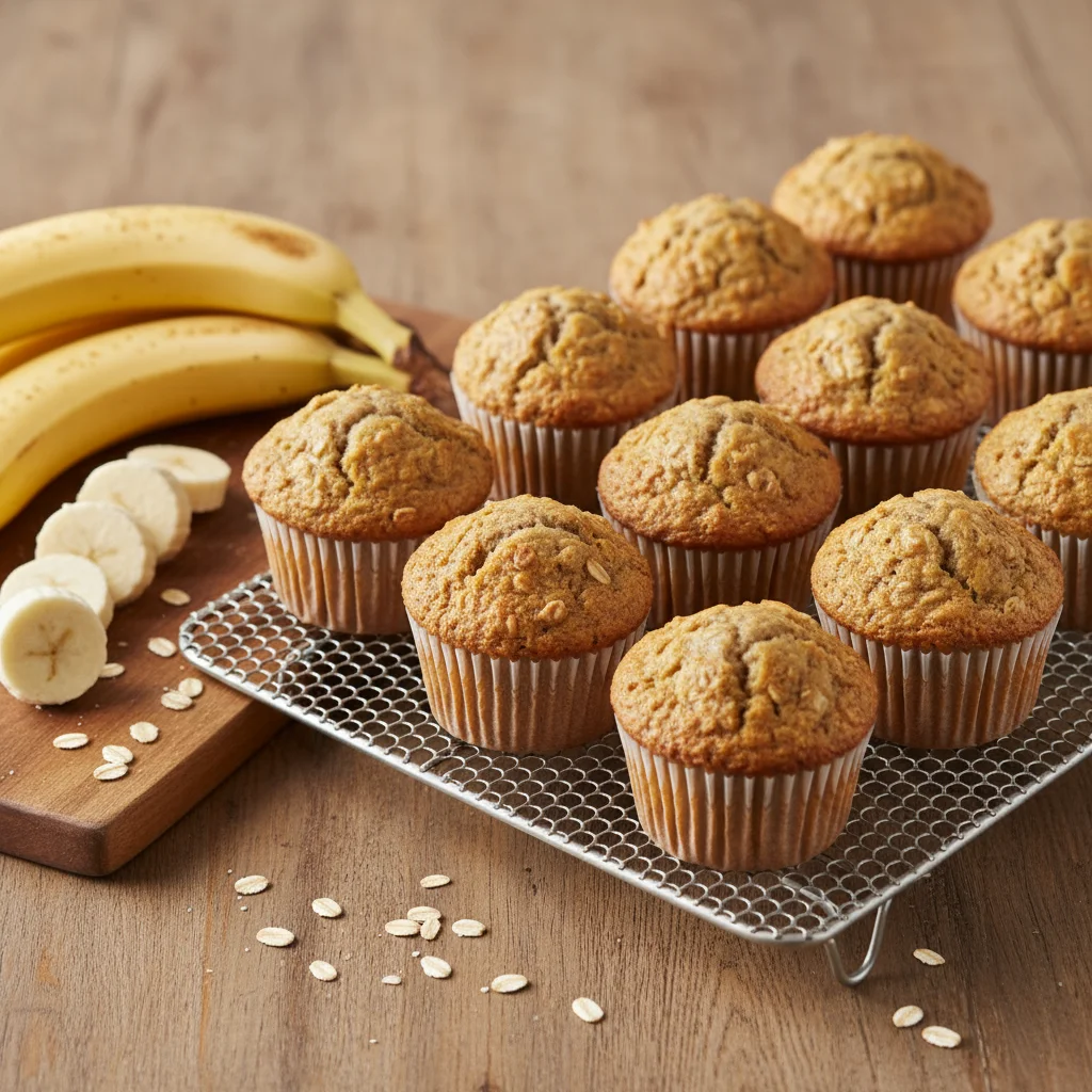 Image of Banana Oat Recovery Muffins