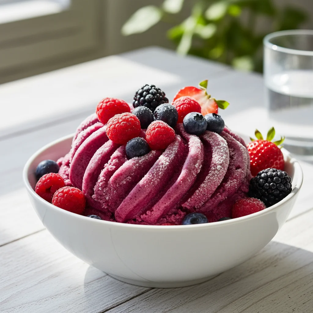 Image of Berry Protein Sorbet