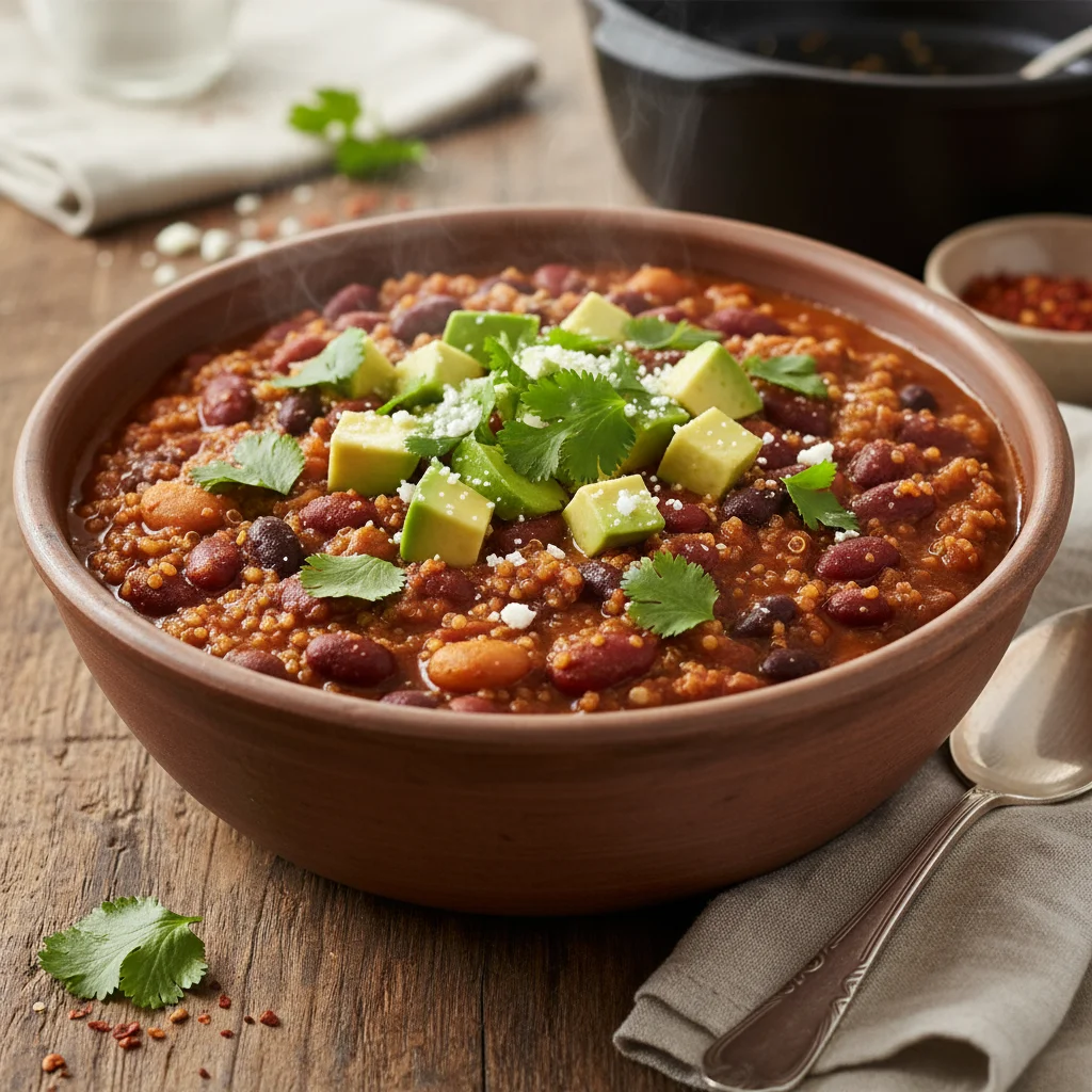 Image of Black Bean Protein Chili