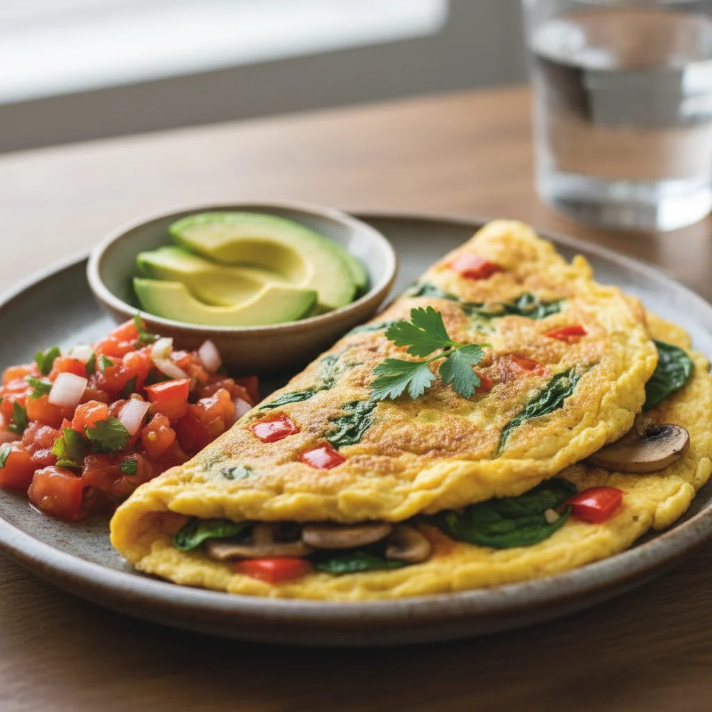 Image of Chickpea Omelet Delight