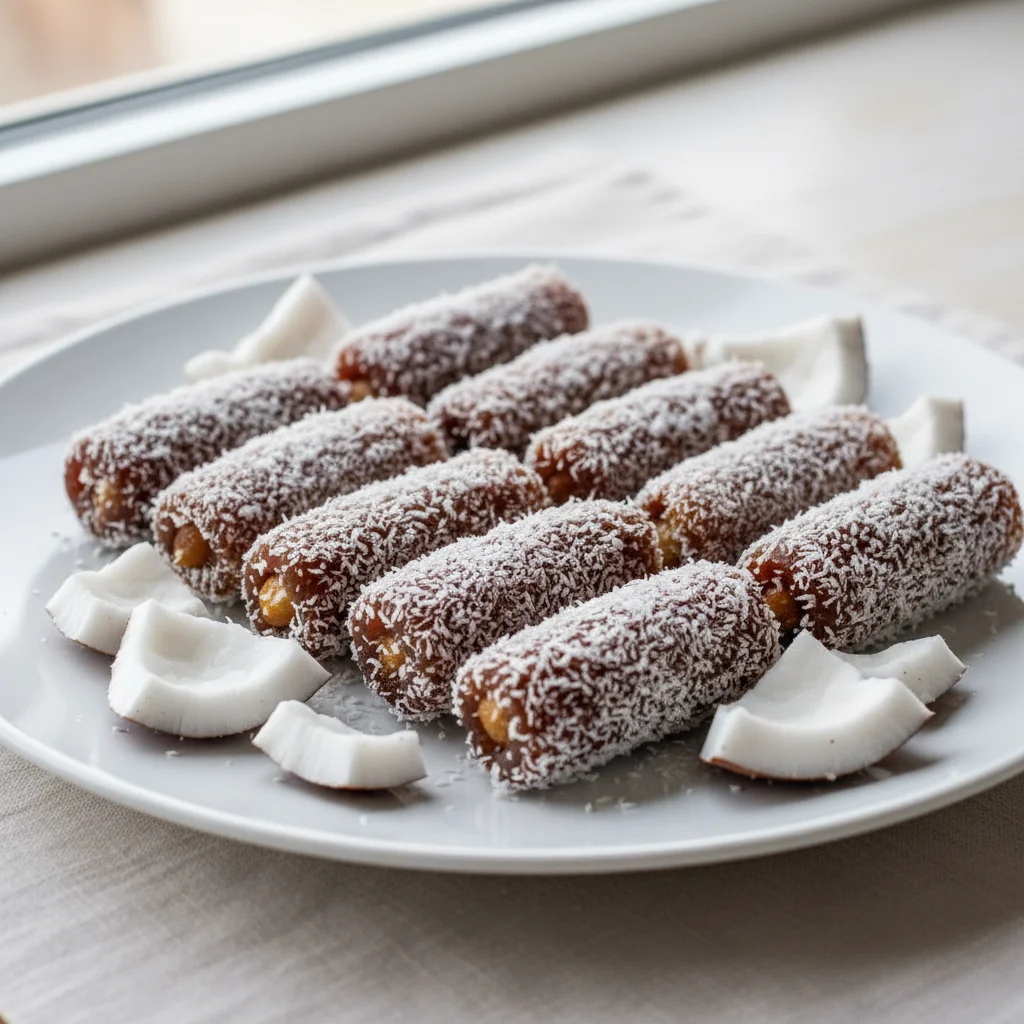 Image of Coconut Date Rolls