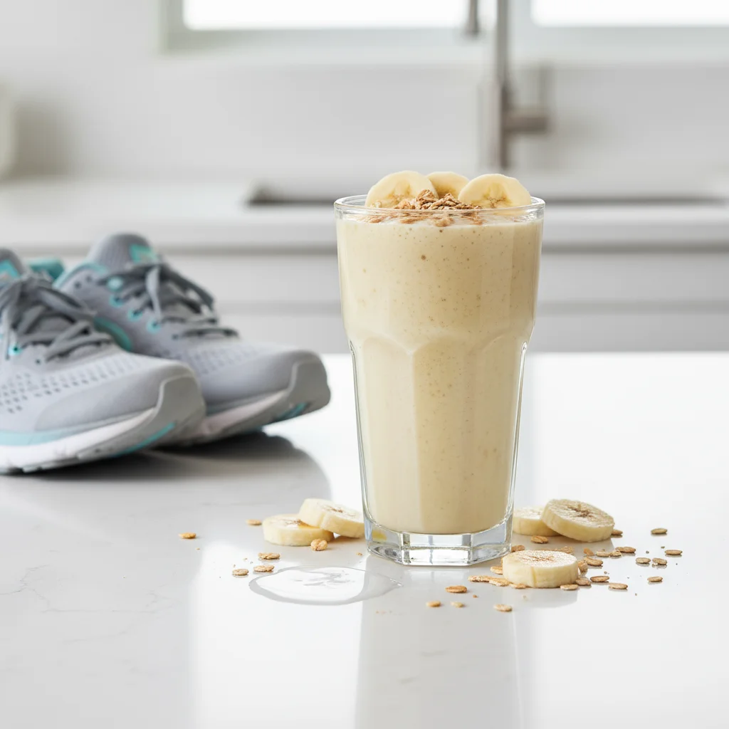 Image of Energizing Banana Oat Smoothie