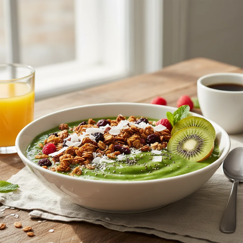 Image of Green Goddess Smoothie Bowl