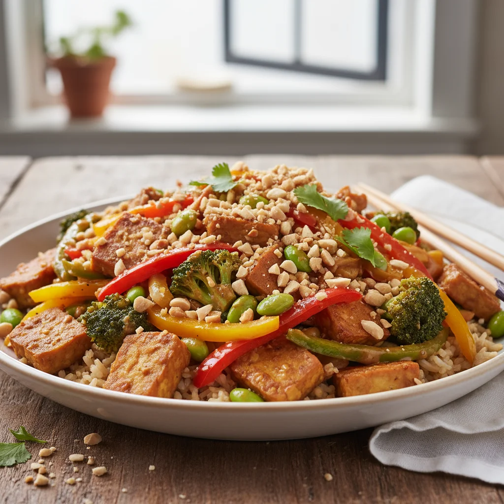 Image of High-Protein Tempeh Stir-Fry