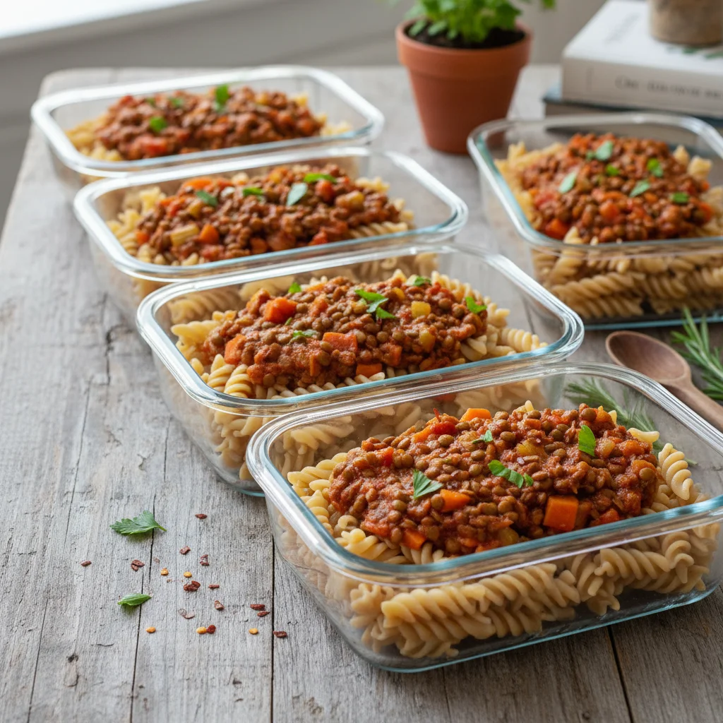 Image of Italian Lentil Meal Containers
