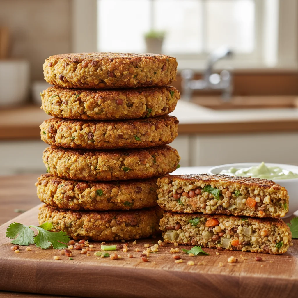 Image of Lentil Protein Patties