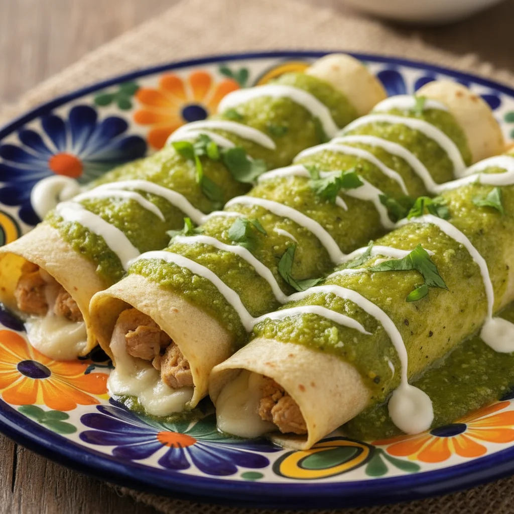 Image of Mexican Enchiladas Verdes