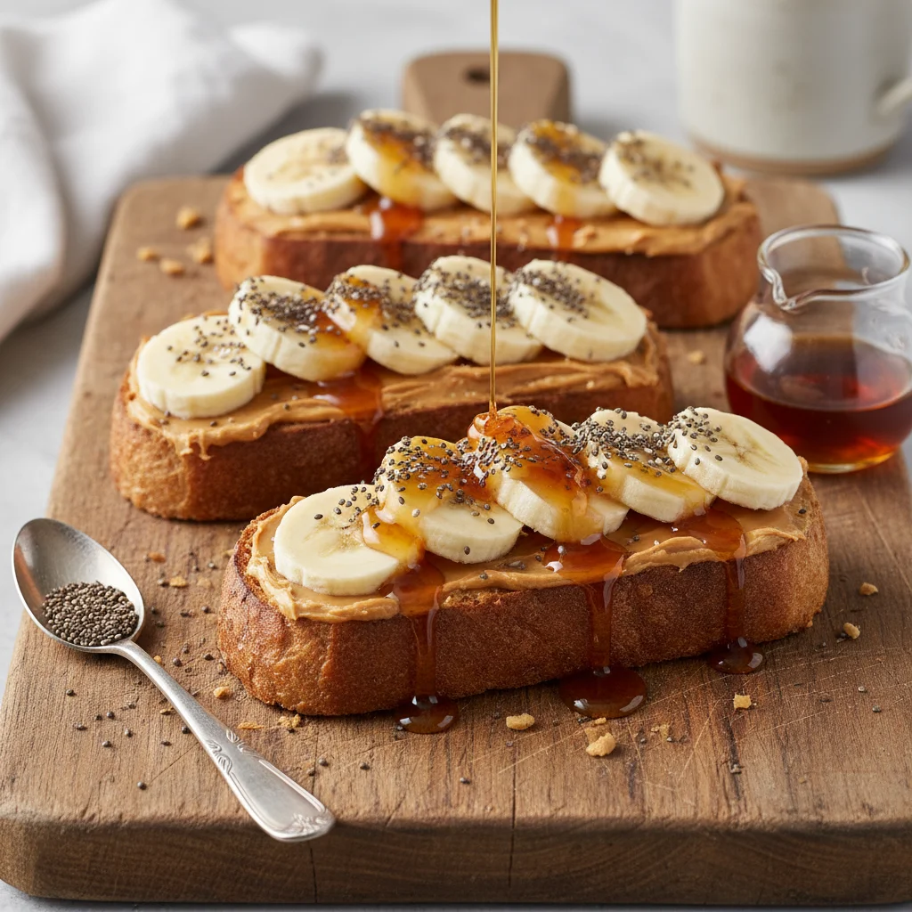 Image of Peanut Butter Banana Toast