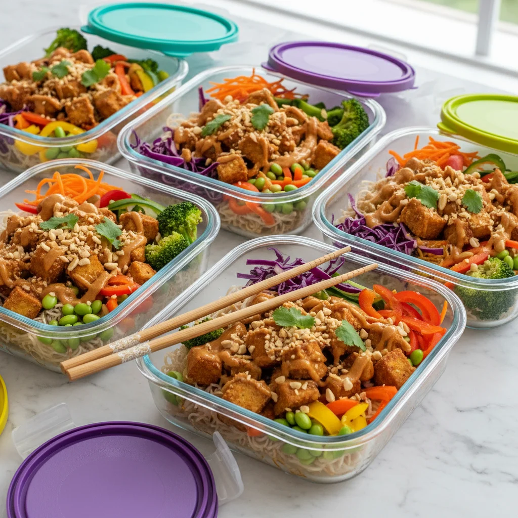 Image of Thai Peanut Prep Bowls