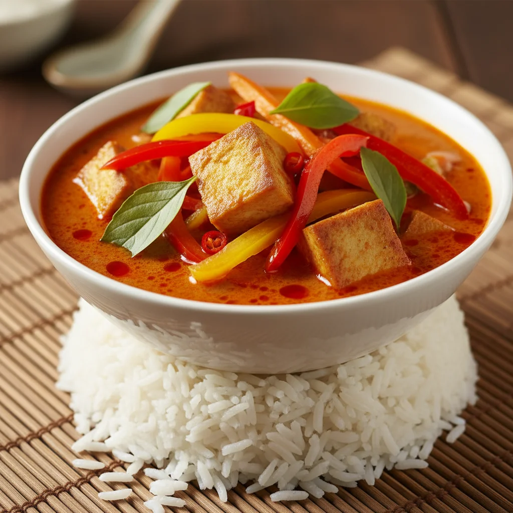 Image of Thai Red Curry with Tofu