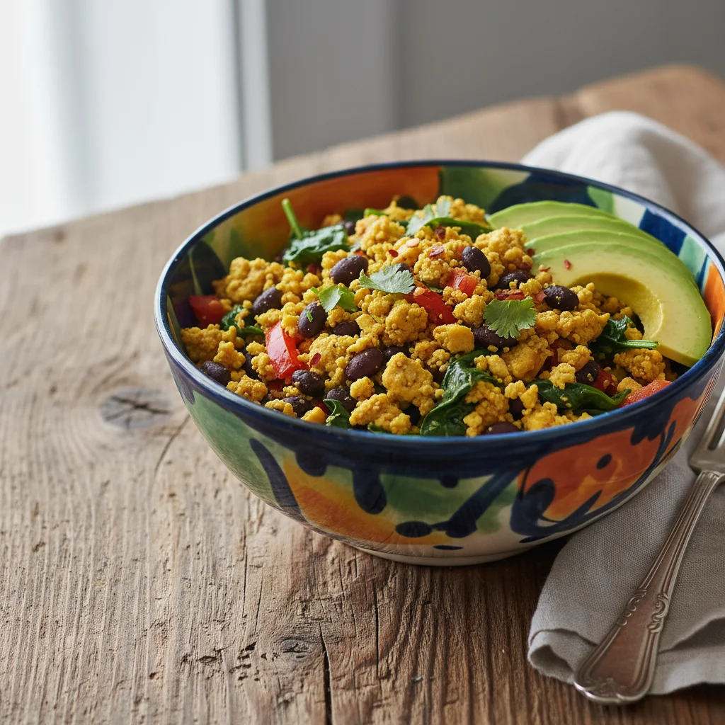 Image of Tofu Scramble Breakfast Bowl