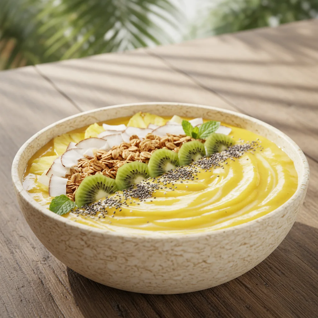 Image of Tropical Recovery Smoothie Bowl