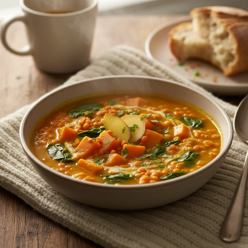 Image of Turmeric Ginger Recovery Soup