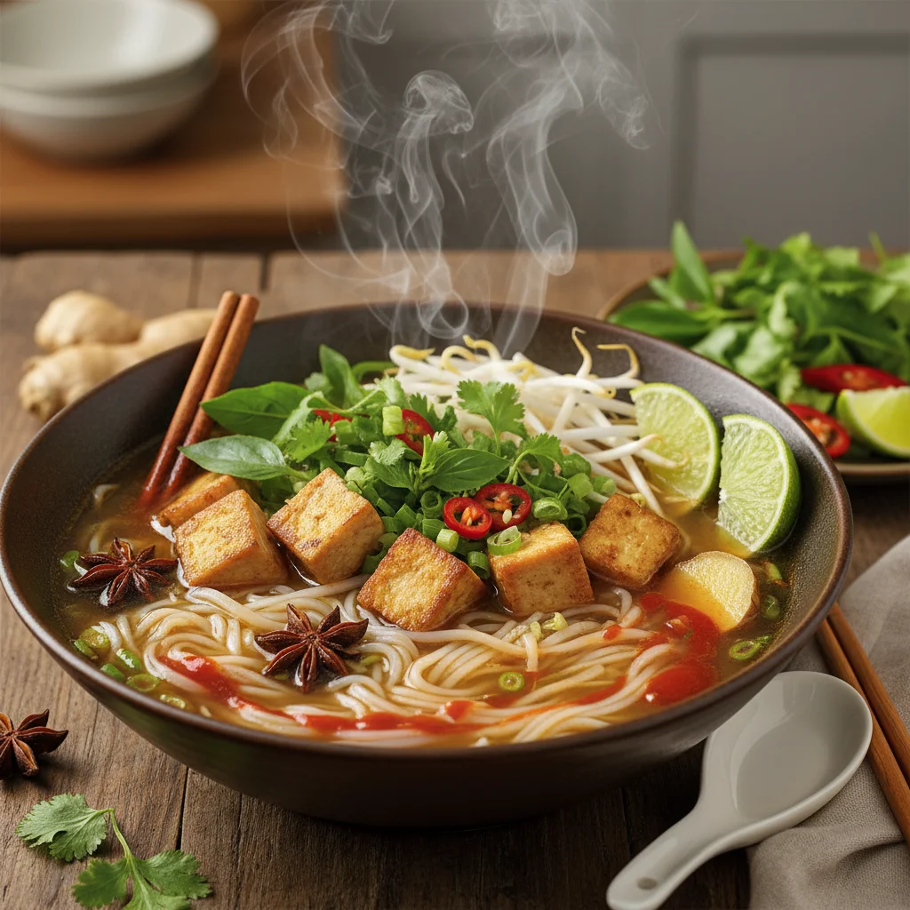 Image of Vietnamese Pho Noodle Soup